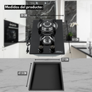 Parrilla a Gas 2 Quemadores, 1 cm Vidrio Templado, Empotrable, Caja Negra P-CN2Q31