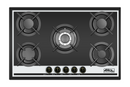 Combo Premium Parrilla 5Q Vidrio Bitono y Campana Slim 80 cm Negra – AROL P-CN5Q77A + CSL-80BL