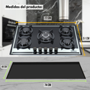 Parrilla de Gas Vidrio Templado 5 Quemadores AROL P-CN5Q77A