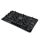 Combo Parrilla Empotrable 5 Quemadores P-CN5Q87A y Campana Extractora 90 cm C-BL2F90 Vidrio Negro AROL