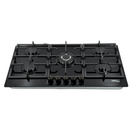 Parrilla Empotrable De Gas 5 Quemadores Vidrio Negro 87 cm AROL, Modelo P-CN5Q87A