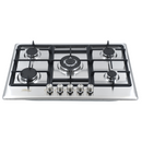 Combo Parrilla y Campana Extractora Slim 80 cm Acero Inoxidable AROL P-IN5Q76 y CSI-80AI