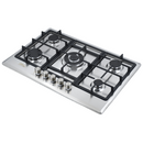 Combo Parrilla y Campana Extractora Slim 80 cm Acero Inoxidable AROL P-IN5Q76 y CSI-80AI