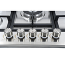 Combo Parrilla y Campana Extractora Slim 80 cm Acero Inoxidable AROL P-IN5Q76 y CSI-80AI