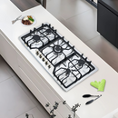 Parrilla de Gas 5 Quemadores, Acero Inoxidable, Empotrable, 90 cm, P-IN5Q86A