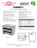 Salamandra 24¨ Asber AESB-24