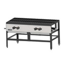 Estufón Asber AESP-2-4-B-E LPG Gas LP 2 Quemadores Dobles