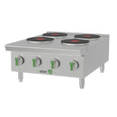 Parrilla Eléctrica Industrial Asber Emerald Line 4 Placas 8” AEHP E 4 24 EM
