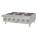 Parrilla Eléctrica Industrial Asber Emerald Line 6 Placas 8” AEHP E 6 36 EM