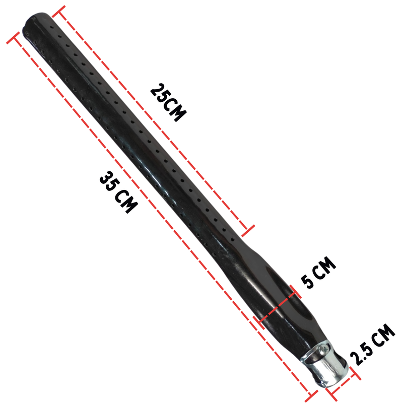 Quemador Gas Industrial Flauta 35 Cm Porcelanizado P/plancha