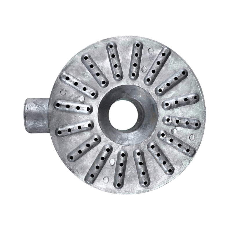 Quemador de Gas Tipo Regadera de Aluminio
