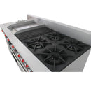 Estufa Universal PD Drago 4 Quemadores, Horno, Asador, Plancha 2″ Freidora y Gratinador.