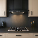 Combo Premium Parrilla Bitono Espejo 5 Quemadores + Campana 90 cm AROL – P-CN5Q77A y C-BL2F9