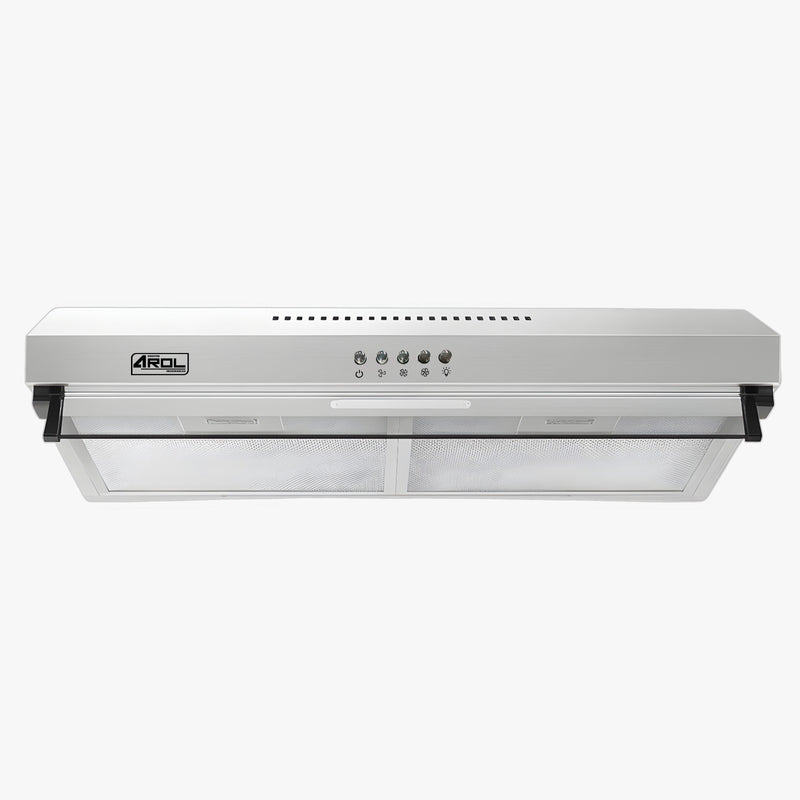 Campana Extractora, 60cm, Acero Inoxidable, Tipo Slim, AROL Modelo CSI-60AI