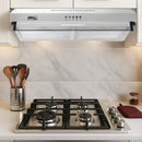 Combo Parrilla y Campana Slim 60cm AROL P-IN4Q59A y CSI-60A