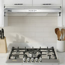 Combo Parrilla 80cm y Campana 80cm Modelos P-IN5Q76A V2 y CSI-80AI