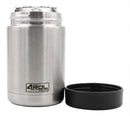 AROL Enfriador de Cerveza para Botellas y Latas Portabotellas Portalatas Acero Inoxidable doble capa Aislamiento al vacio (Acero Inoxidable Silver) - Electrodomesticos Olvera