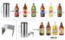 Enfriador de Cerveza Porta Caguamon & Porta Botella - Paquete Cervezero Silver - Para Caguamones Caguamas Botellas y Latas