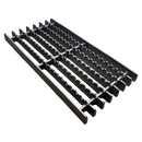 Parrilla Hierro Fundido Dentada para Estufón 56x28 cm