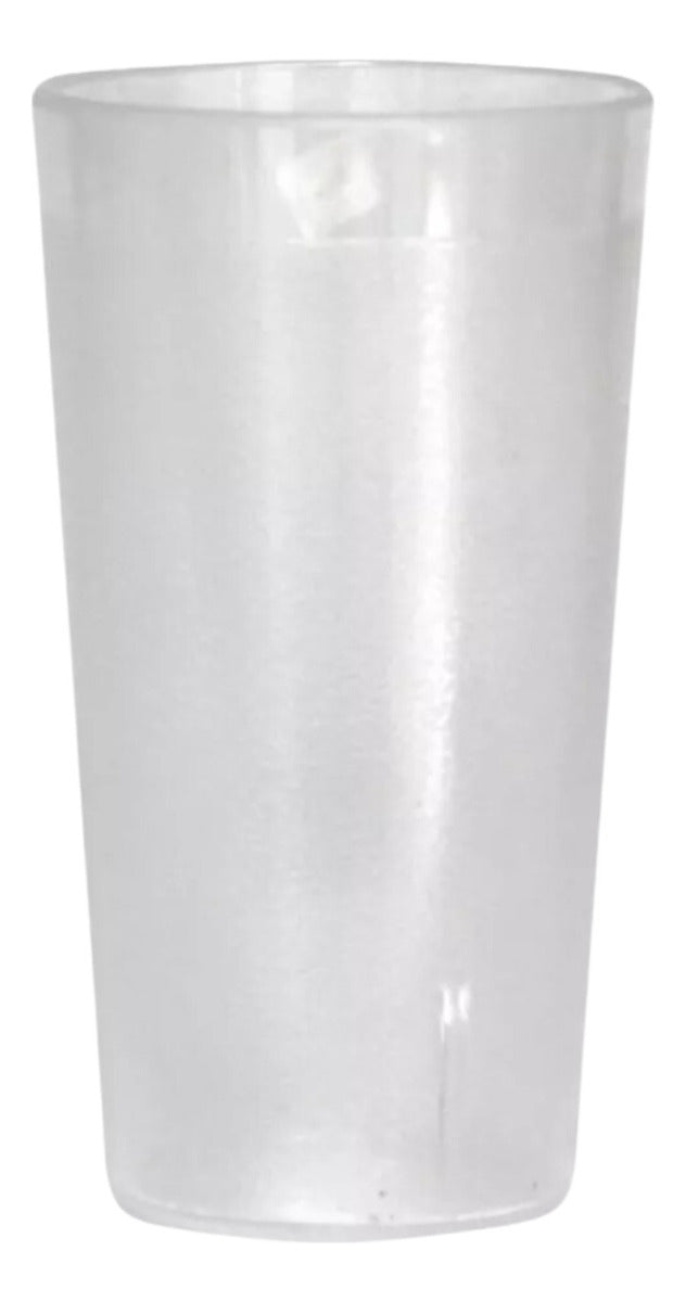 Vaso Policarbonato Transparente 12 Oz 25 Pzs