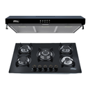 Combo Parrilla 80cm y Campana 80cm Modelos P-CN5Q77 y CSL-80BL