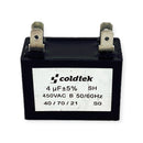 Capacitor 4 Pins 4 MFD 450V