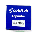 Capacitor Trabajo 15 MFD 440V Alum. Red.