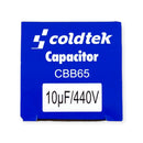 Capacitor Trabajo 10 MFD 440V Alum. Red.