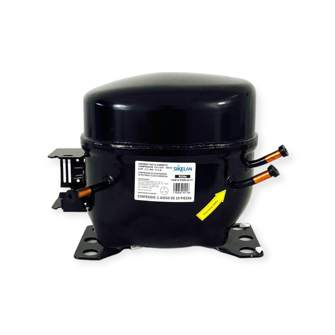 Compresor 1/4 + HP 110/120V R134