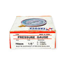 Manómetro Solo Rojo/Alta