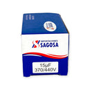Capacitor Trabajo 15 MFD 370V Alum. Red.