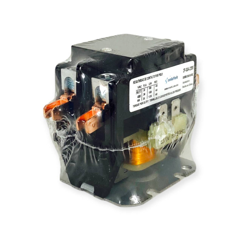 Contactor 2 Polos 30A 208/240 VAC