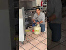 Freidora Industrial a Gas Natural 4 Quemadores, 50 Lb (24 Lts), Acero Inoxidable, 120,000 BTU - AROL ARF4-NG