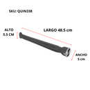 Quemador Tipo Flauta 48 cms Hierro fundido Industrial