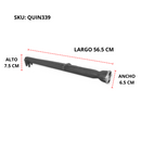 Quemador Tipo Flauta 56 cm Hierro Fundido Industrial