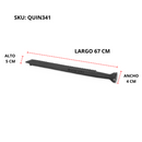 Quemador Tipo Flauta 67 cm Hierro Fundido Industrial