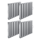 Filtro Para Campana Industrial 49.5x49.5 Para Fabricacion Envio Gratis 4 Pzs - Electrodomesticos Olvera