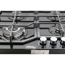 Parrilla de Gas 4 Quemadores Vidrio Templado Empotrable de 59cm Arol P-CN4Q59 - Electrodomesticos Olvera
