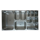 Inserto Contenedor De Acero Inoxidable 1/2x15cm Arol Con Nsf - Electrodomesticos Olvera