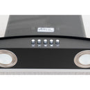 Campana De Cocina Extractora Pared 60 Cm Negra Mod Lavanda - Electrodomesticos Olvera