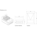 Freidora Con Termostato 2 Canastillas 8 Lts De Acero Inoxidable