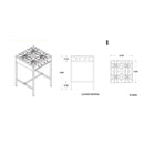 Parrilla 4 Quemadores Estructural Para Negocio 60cm - Electrodomesticos Olvera