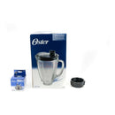 Vaso De Licuadora Oster De Vidrio Reversible Original Completo Con Caja Original De Oster, 6 Navajas - Electrodomesticos Olvera