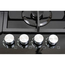 Parrilla de Gas 4 Quemadores Vidrio Templado Empotrable de 59cm Arol P-CN4Q59 - Electrodomesticos Olvera