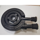 Quemador Industrial A Gas Triple Vulcan Para Estufones 31 Cm Diámetro Hierro Fundido Arol - Electrodomesticos Olvera