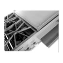 Parrilla 2 Quemadores Con Plancha 90x60x85 Estructural - Electrodomesticos Olvera