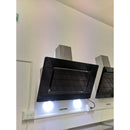 Campana Cocina Extractora Premium Pantalla Cristal Templad Negro 90cm Táctil Focos Led Chimenea Telescopica Azucena Arol - Electrodomesticos Olvera