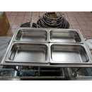 Chafer Bufetera Reforzado Completo Certificado Nsf Con Entero Y 4 Insertos 1/4x6cm Arol - Electrodomesticos Olvera