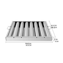 Filtro para Campana Acero Inoxidable 430 49.5x49.5 cm Arol - Electrodomesticos Olvera