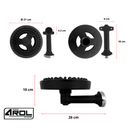 Quemador Regadera 21 cm de Alto Rendimiento AROL